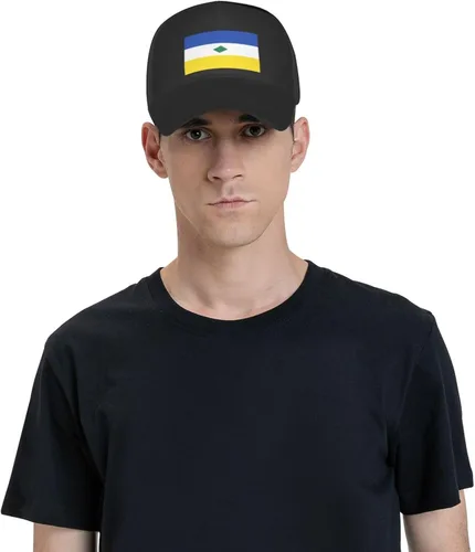 Vista 6 de Gorra de béisbol con la bandera de Muzo (Boyacá) para hombres y mujeres, ajustable, para papá, gorra de camionero casual para exteriores