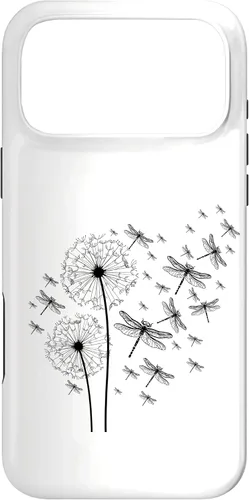 Vista 22 de Funda para iPhone 12/12 Pro Wildlife Animal Insect Dandelion Dragonfly