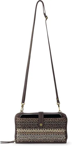 Vista 6 de The Sak Iris Bolso para smartphone cruzado Aspen Stripe / Crochet