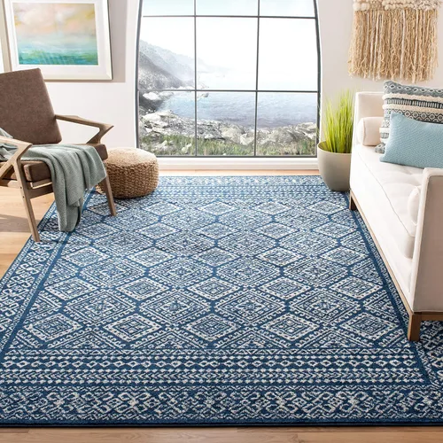 Vista 65 de Safavieh - Alfombra decorativa de la colección Tulum, modelo TUL264F, estilo marroquí, bohemio y desgastado, no suelta pelusa, para sala, vestíbulo