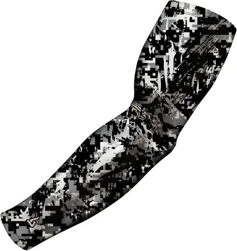 Vista 39 de B-Driven Sports Pro Fit - Manga de compresión para hombres, mujeres y jóvenes, baloncesto, béisbol, fútbol, diseños digitales individuales