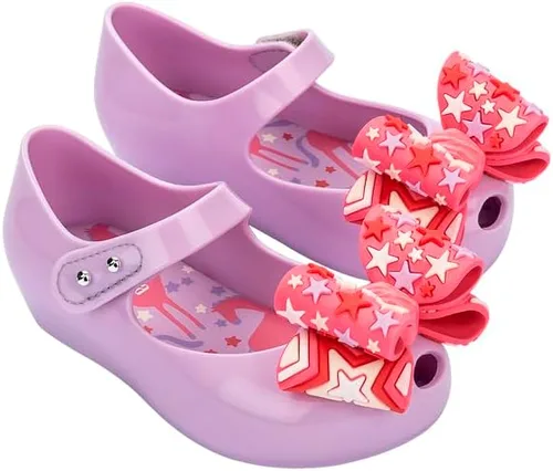 Vista 11 de mini melissa Ultragirl Wonderland Zapatos estilo bailarina para niños