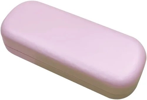 Vista 5 de Funda de cuero PU para gafas de sol, funda rígida para gafas de sol, ligera, portátil, estuche para gafas de viaje, fundas protectoras para gafas