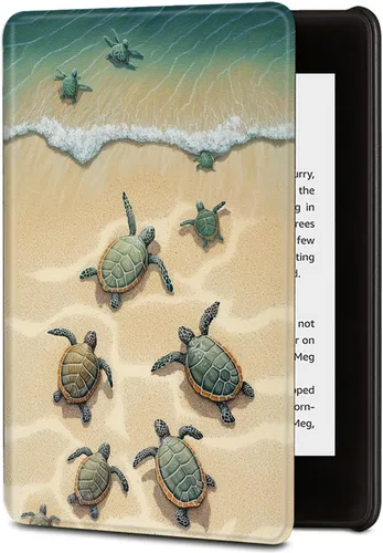Vista 17 de BVDIKMI Funda para Kindle de 6 pulgadas (versión 11ª generación 2022), funda delgada de piel sintética con encendido y apagado automático