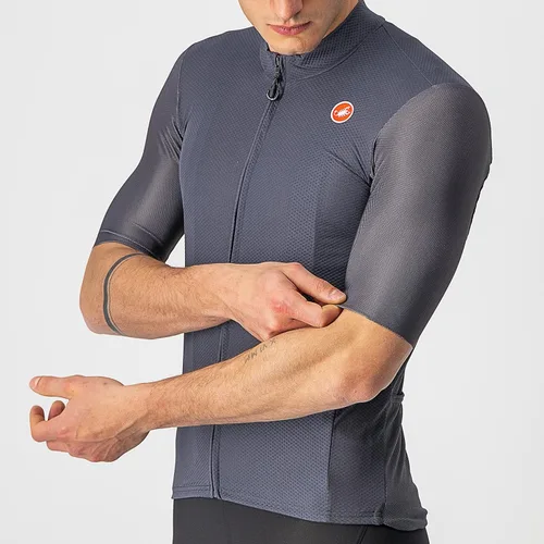 Vista 4 de Castelli Camiseta Endurance Elite para hombre para ciclismo de carretera y grava, talla L