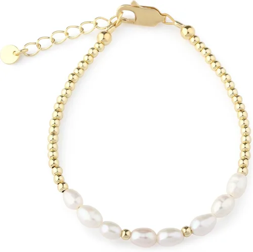 Vista 8 de Cherished Moments Pulsera o collar, chapado en oro de 14 quilates Brynn-MED (9 meses - 4 años)