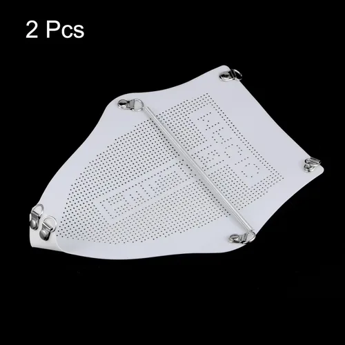 Vista 3 de HARFINGTON 2pcs Cubierta de hierro antiadherente zapato de hierro PTFE herramienta asistente de hierro eléctrico herramienta de hierro único placa
