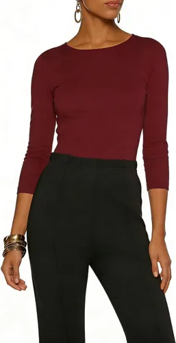 Vista 5 de GUOLEZEEV - Pantalones de cintura alta con volantes estilo flare para mujer, pierna ancha, color liso negro#1