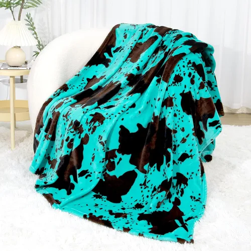 Vista 65 de SEEGU - Manta blanca y negra, 40 x 50 pulgadas Soft Warm Cozy, For Car Seat Stroller Travel, Home Room Bedroom Decor, All Seasons, Birthday Gifts