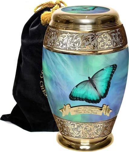 Vista 23 de Urnas de Cremación Conmemorativas para Cenizas Humanas de Adultas Femeninas - Urnas Personalizadas y Decorativas - Urnas Bellamente Hechas a Mano