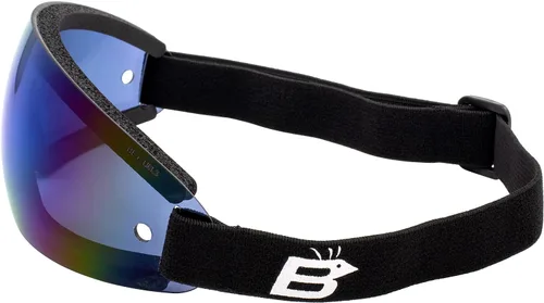 Vista 7 de Birdz Gafas de parasailing Wing Parasailing 2 pares con lente de espejo rojo ReflecTech de una pieza y lente de espejo azul