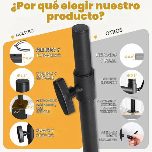 Vista 8 de Topmart Cama de escritorio para gatos con rotación de 360° y altura