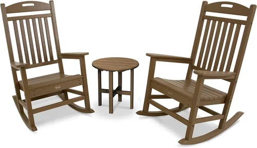 Vista 8 de Trex Polywood - Juego de 3 piezas para muebles de exterior, color negro carbón Negro (Charcoal Black)