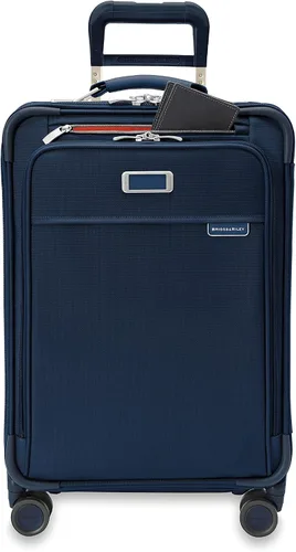 Vista 8 de Briggs & Riley Spinner, Azul Marino, 22-inch Baseline Essential Carry-On, Briggs & Riley Spinners de línea base