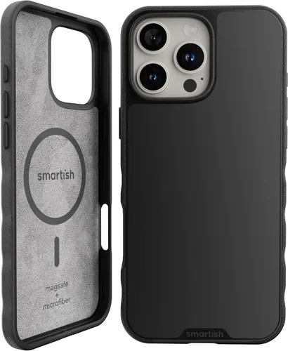 Vista 67 de Smartish® Funda delgada para iPhone 13 Pro - Gripmunk - [ligera + protectora] Funda de agarre fina - Black Tie Affair