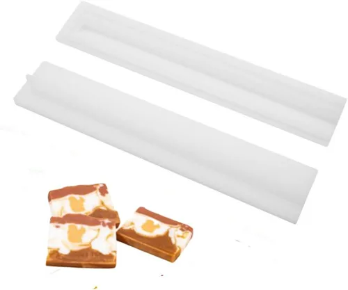 Vista 16 de Moldes de jabón para hacer jabón, paquete de 2 moldes de silicona para jabón, molde de jabón hecho a mano, rectangular, ovalado y formas de flores