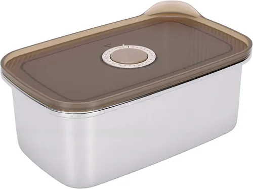 Vista 9 de JTLB Stainless Steel Food Storage Container with Airtight Lid (700ML)
