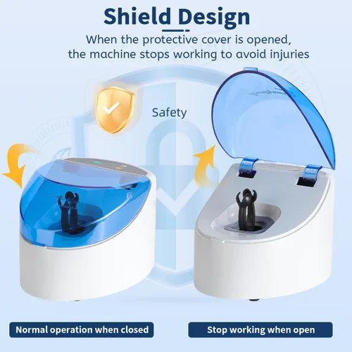Vista 3 de Mezclador de amalgama, laboratorio dental digital de alta velocidad Amalgamator para ahorrar su tiempo