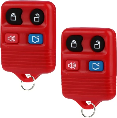 Vista 10 de Llavero compatible con control remoto sin llave para Ford Lincoln Mercury Mazda 1998-2016 (Azul)