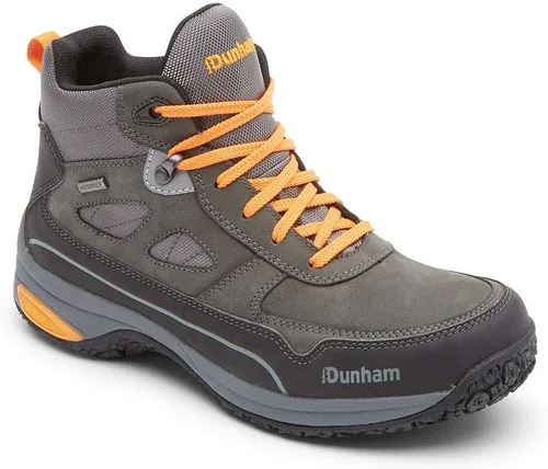 Vista 5 de Botas Dunham Cloud Plus Mid II para hombre Cuero negro