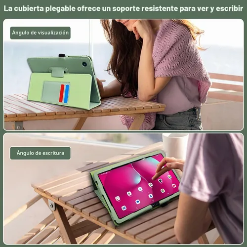 Vista 3 de ACdream Funda para Tablet T-Mobile Revvl Tab 2 de 10.1" Modelo 2025: 9185W (NO COMPATIBLE con Revvl Tab 5G de 10.36"), Funda Protectora Delgada