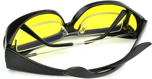 Vista 6 de SOOLALA Value Pack HD Night Vision Wraparounds Wrap Around Wind Gafas de sol