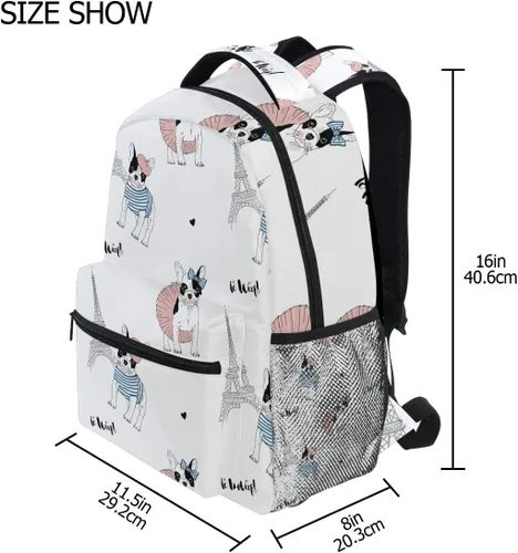 Vista 6 de Roaring Panther Mochila escolar Mochila de viaje para niños estudiantes, Patrón 5, Mochilas Daypack