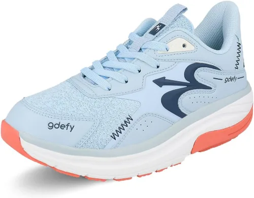 Vista 11 de Gravity Defyer G-Defy Energiya - Zapatillas de entrenamiento híbridas VersoShock Performance Absorción de Choques Negro