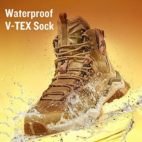 Vista 3 de RAX Wild Wolf Mid Venture Botas de senderismo impermeables y ligeras para hombre