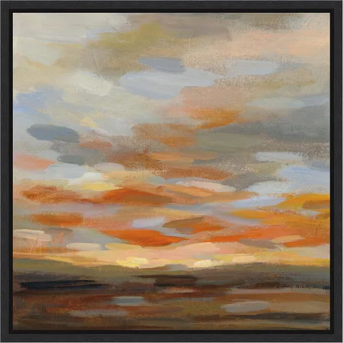 Vista 8 de Amanti Art Silvia Vassileva - Lienzo enmarcado para pared, 16 x 16 pulgadas, cielo del desierto alto, por Silvia Vassileva, lienzo enmarcado