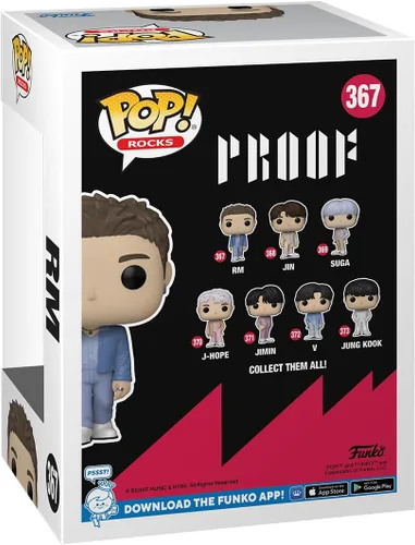 Vista 3 de Funko POP! Rocks: BTS - RM