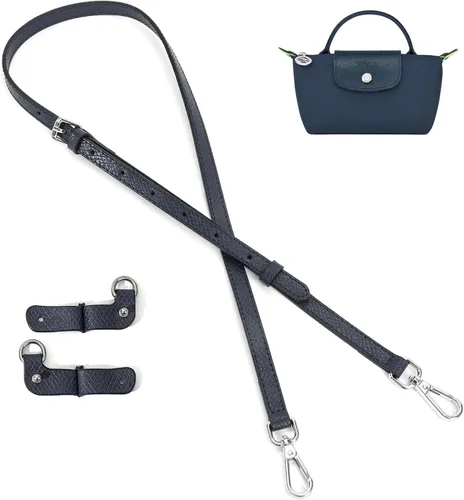 Vista 8 de Correa de Cuero para Bolso Bandolera Correa de Hombro Ajustable Adecuada para Bolsos Long Champ