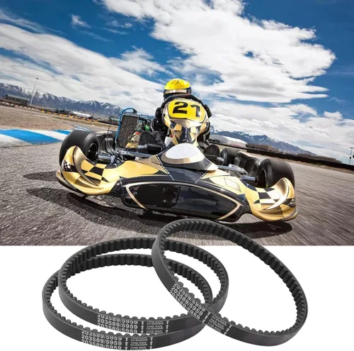 Vista 6 de BLACKHORSE-RACING 3 correas de transmisión Go Kart serie 30 reemplazan a Manco 5959 / Comet 203589