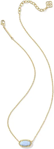 Vista 39 de Kendra Scott - Collar Elisa con dije para mujer, joyería de moda, chapado en oro de 14 quilates