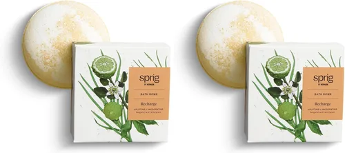 Vista 18 de Sprig by Kohler Bomba de baño de eucalipto + menta, botánicos naturales e ingredientes de primera calidad para el cuidado de la piel