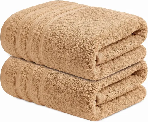 Vista 13 de Infinitee Xclusives - Toallas de baño 100% algodón hilado en anillo para baño, paquete de 2 Marina Tranquila