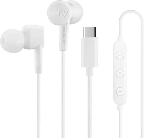 Vista 7 de PALOVUE Auriculares USB tipo C para Galaxy S26 Negro