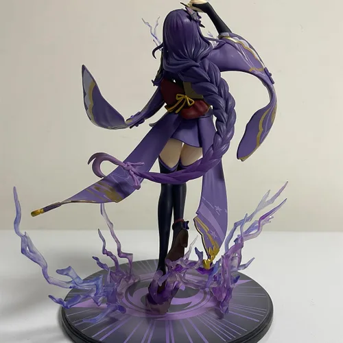 Vista 6 de Figura de Raiden Shogun 1/7 Beelzebul 26CM personaje de juego PVC modelo de anime juguete