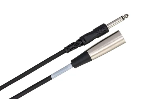 Vista 4 de Hosa PXM-103 Cable de interconexión desequilibrado - 1/4 pulgadas TS macho a XLR macho - 3 pies