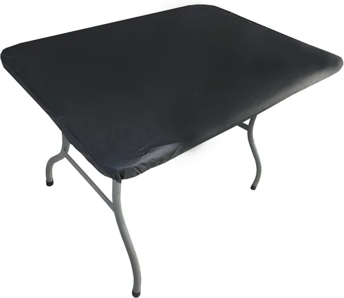 Vista 15 de TopTableCloth Mantel de vinilo de plástico con reverso de franela, 2 unidades, 6 pies, 72 x 30 pulgadas, mantel a cuadros rojos y blancos, esquina