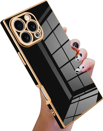 Vista 30 de KANGHAR Funda compatible con iPhone 12 de lujo con bonito diseño galvanizado, carcasa de cuerpo completo, antiarañazos, a prueba de golpes, funda