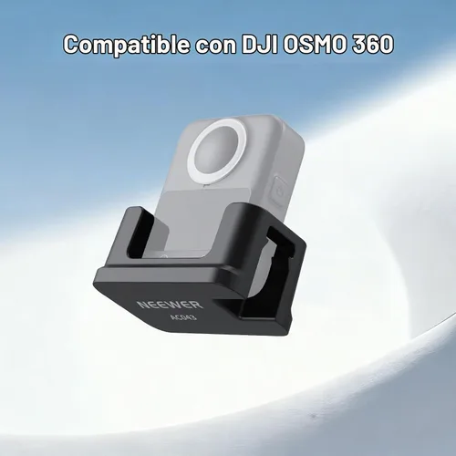 Vista 2 de NEEWER Base de silicona para Osmo 360, antideslizante, suave, estable, antiarañazos, soporte de escritorio, accesorio vertical compatible