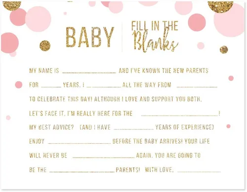 Vista 20 de Andaz Press Colección de fiesta de baby shower de niña con purpurina de oro rosa rubor, pancarta colgante con cuerda, Welcome Baby!, 5 pies, 1 juego