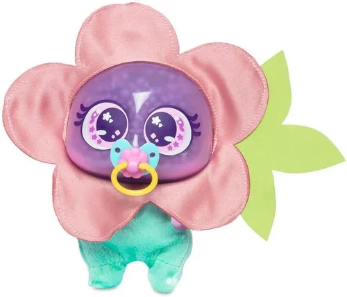 Vista 4 de Distroller - Bonito vestido de disfraz de flores de primavera con máscara de pétalos para muñeca de bebé recién nacido Ksimerito