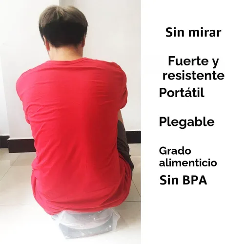 Vista 2 de Supant - Bolsa de contenedor plegable para agua de emergencia, congelable, sin BPA, recipiente plegable de agua de plástico para exteriores