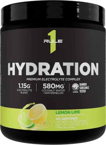 Vista 7 de Rule 1 Proteins Hidratación en polvo, 30 porciones (fresa kiwi)