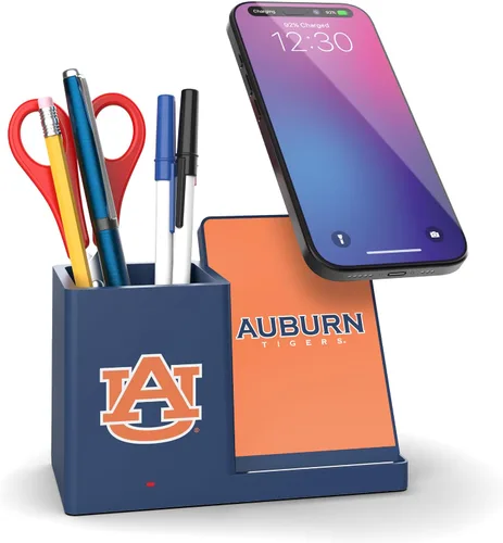Vista 21 de SOAR NCAA - Soporte de carga inalámbrico unisex para teléfono celular y organizador de escritorio Color del