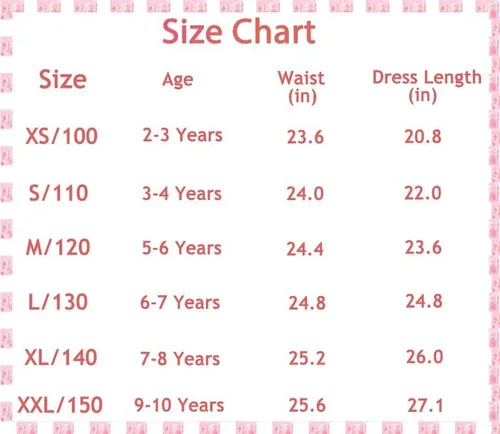 Vista 7 de Vestido de disfraz para niñas, con dibujos animados, manga con volantes, traje de verano, fiesta de cumpleaños, juguete de regalo