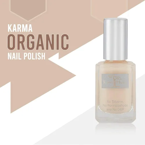 Vista 6 de Karma Naturals Esmalte de uñas – No tóxico, vegano y libre de crueldad (Creme Brulee, 0.43 onzas líquidas)