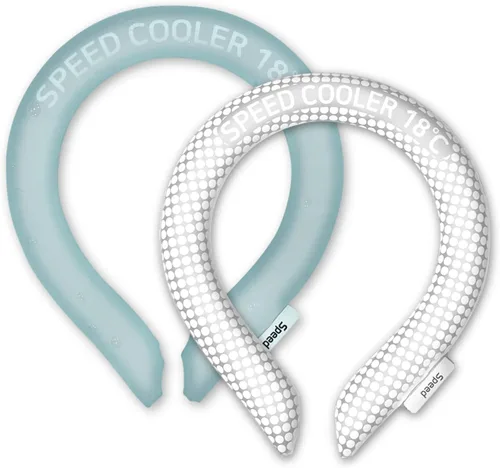 Vista 11 de SpeedUSA Insta Speed - Enfriadores de cuello (paquete de 2) (rosa y gris oscuro)